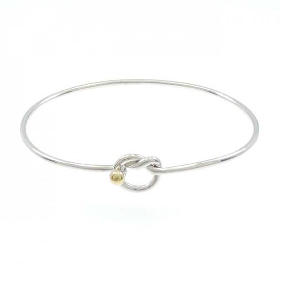 TIFFANY Gold Heart Charm Bracelet